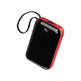 Universal Charging Companion  Power Bank - Suitable For A Variety Of Scenarios, With Portability And Multiple Capacities, Fast Charging And Wirel (Color: Red)